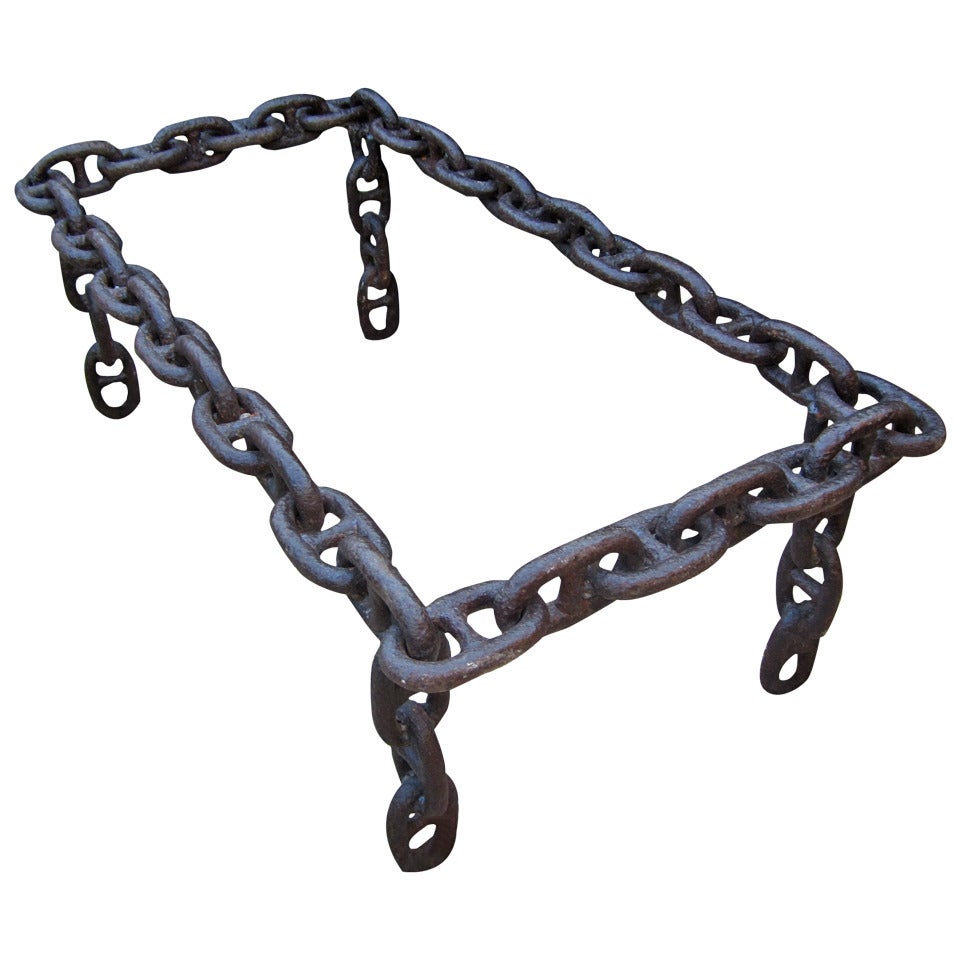 Nautical Chain Table Base