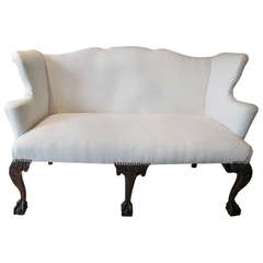 Chippendale Style Settee