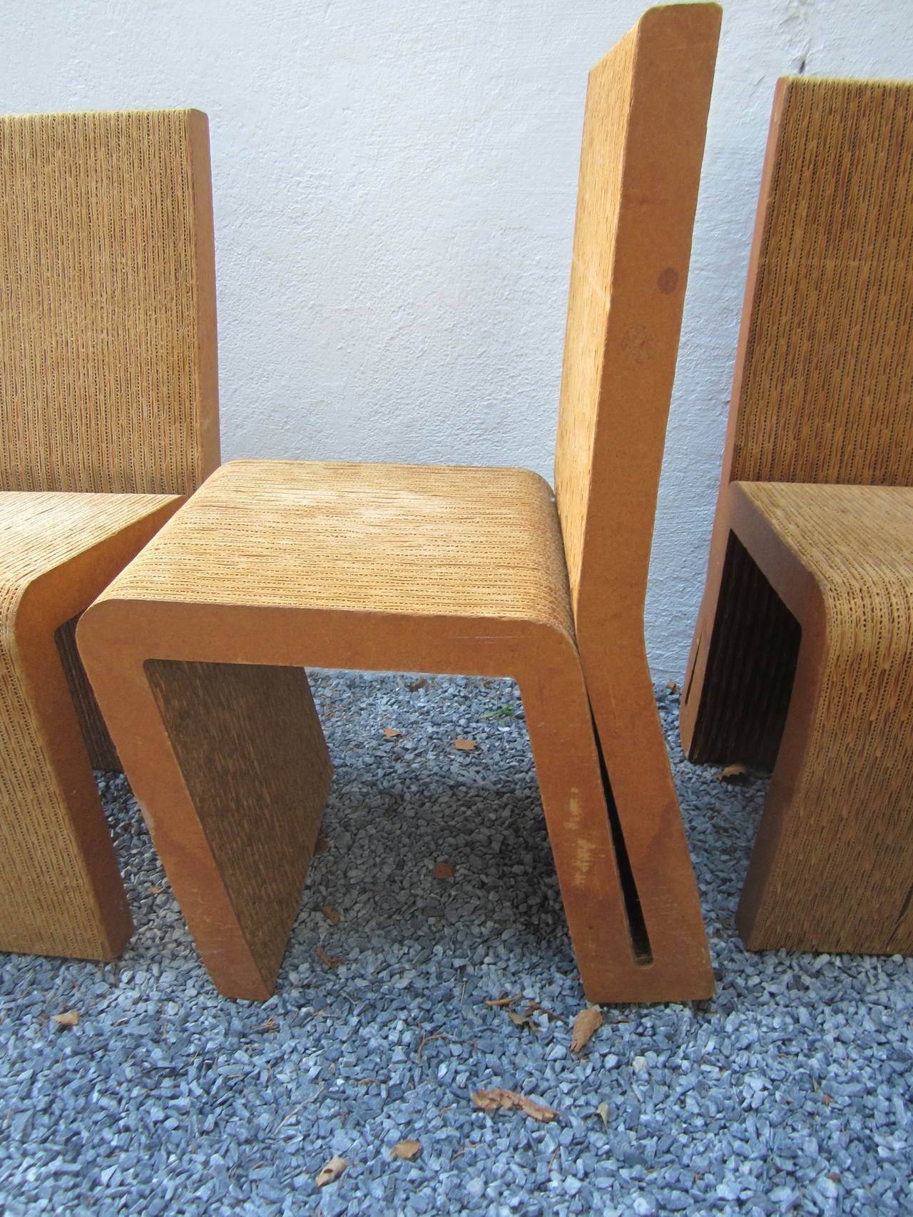 Set of Eight Chairs by Frank Gehry 2