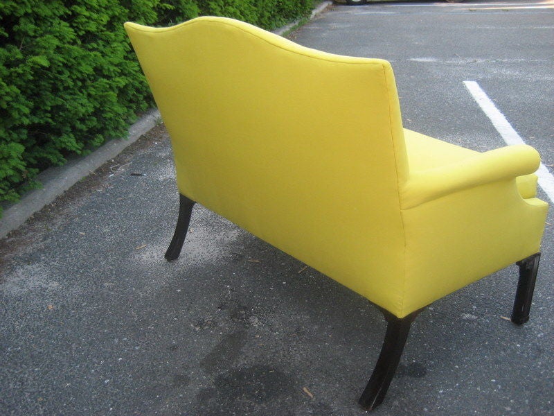 Chippendale Style Settee 1