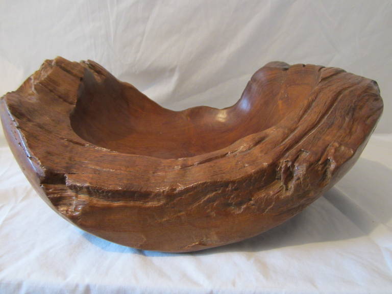 Unknown Large Root Wood Bowl
