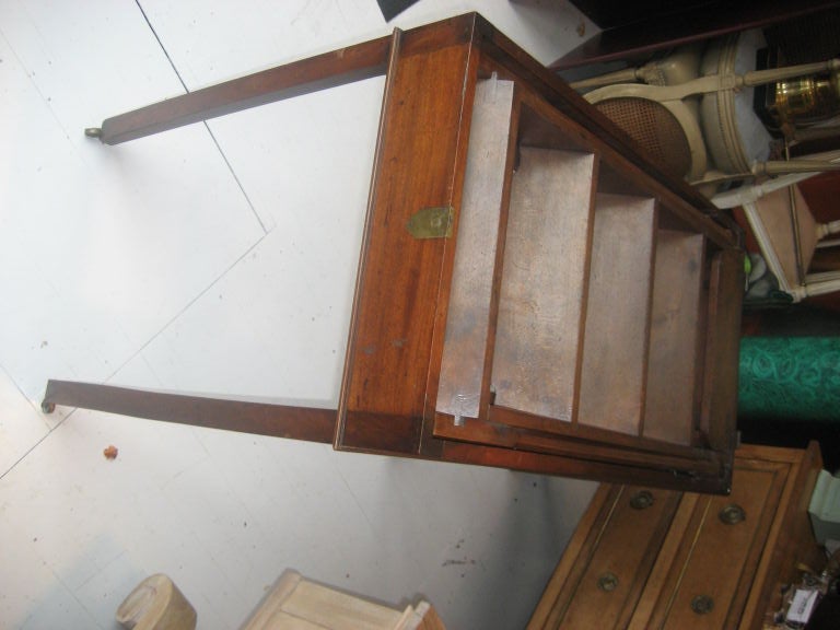 British 19th Century Metamorphic Table/Library Ladder