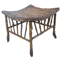 Bamboo Thebes Style Stool