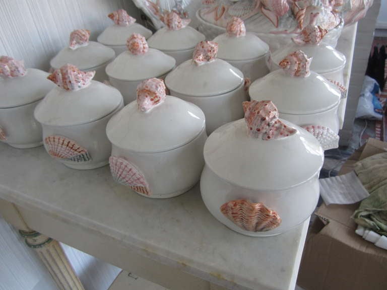 Italian Ceramic Set of Grotto China 4