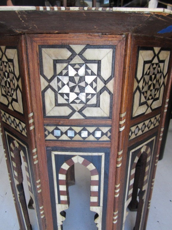 19th Century Moroccan Tabouret 1