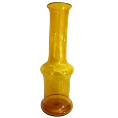 Yellow Blenko Vase