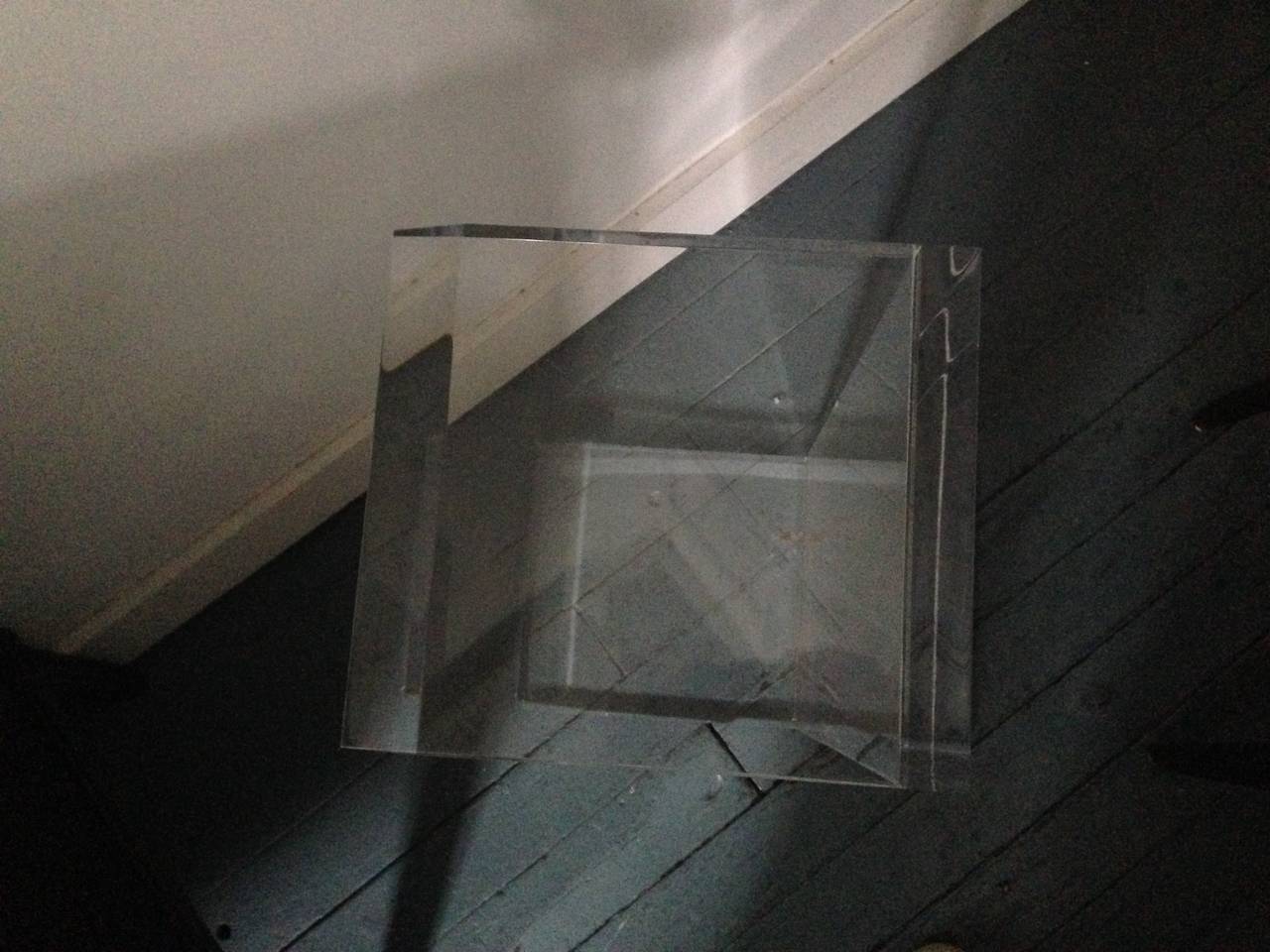 American Lucite Side or Occasional Table