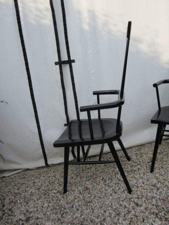 Pair of Paul McCobb Windsor Chairs