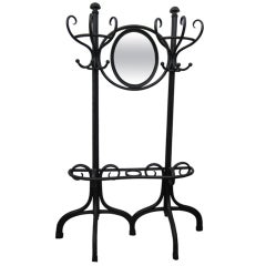 Thonet Hall Tree with Mirror 6