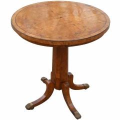 English Regency small tilt top table