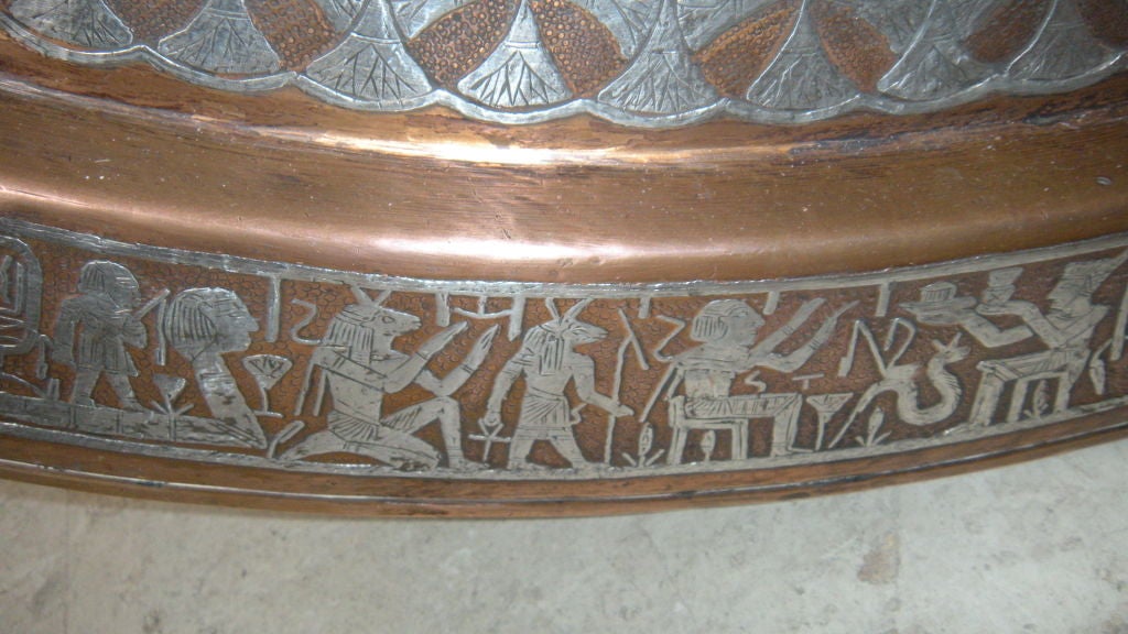 antique egyptian copper plates