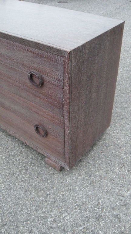 Mid-20th Century 1940's oak chest of drawers