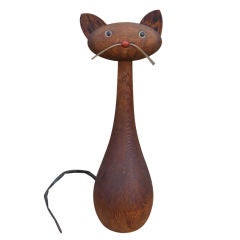 Vintage  Outsider Art  Cat