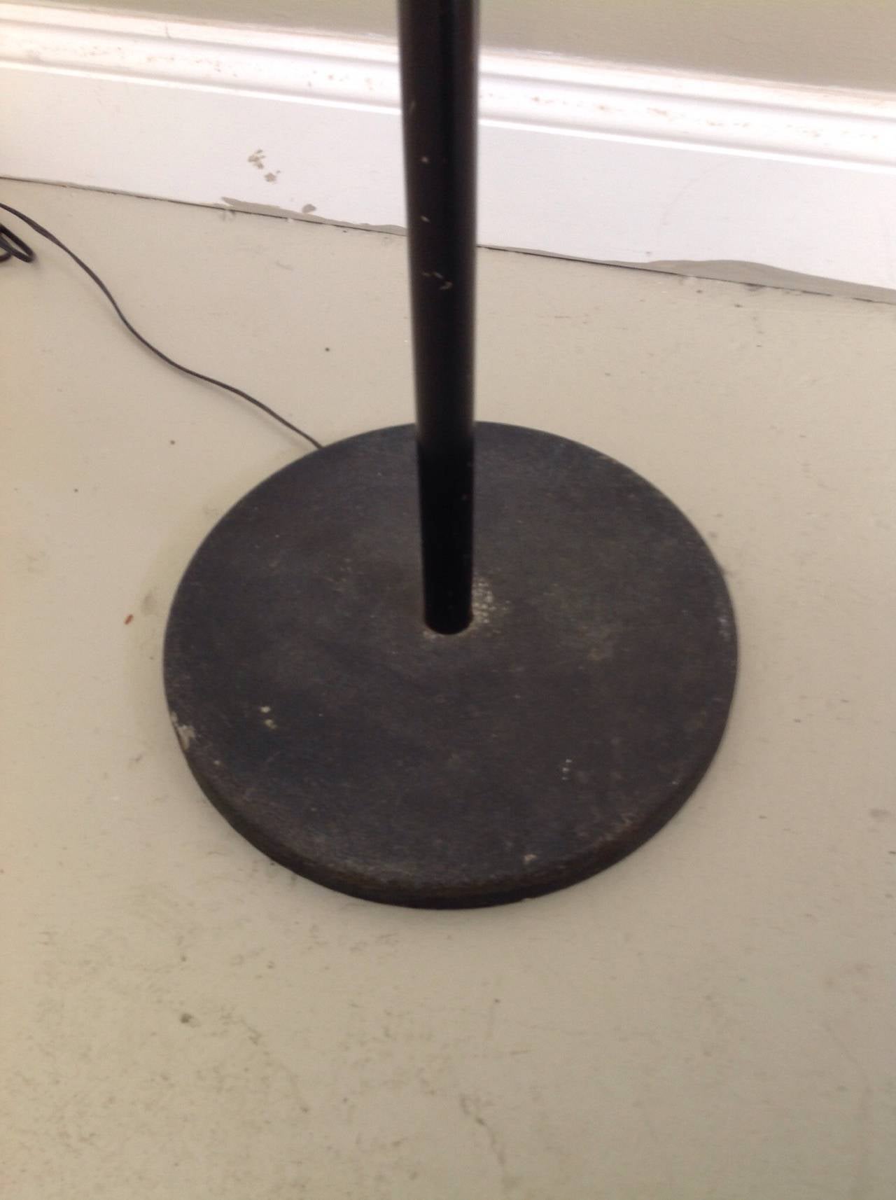 Orbiter Floor Lamp Designed by Robert Sonneman, circa 1960 In Good Condition For Sale In Sleepy Hollow, NY