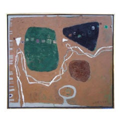 Large Abstract Multi Media Composition by Emory Ladanyi, 1967 Large Abstract Multi Media Composition by Emory Ladanyi, 1967