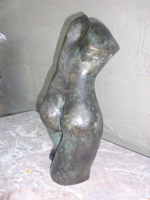 Bronze sculpture of female nude by Betty Fast 1