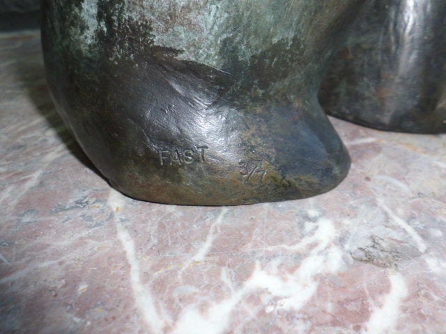 Bronze sculpture of female nude by Betty Fast 4
