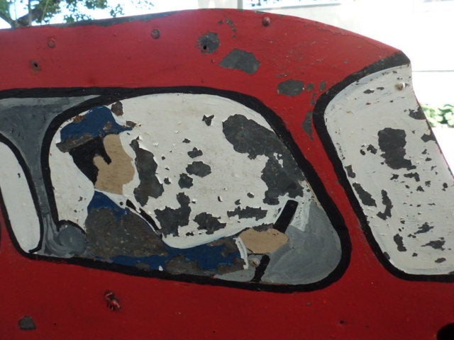 Vintage Taxi Sign 5