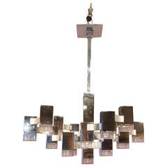 Gaetano Sciolari "Cube" chandelier