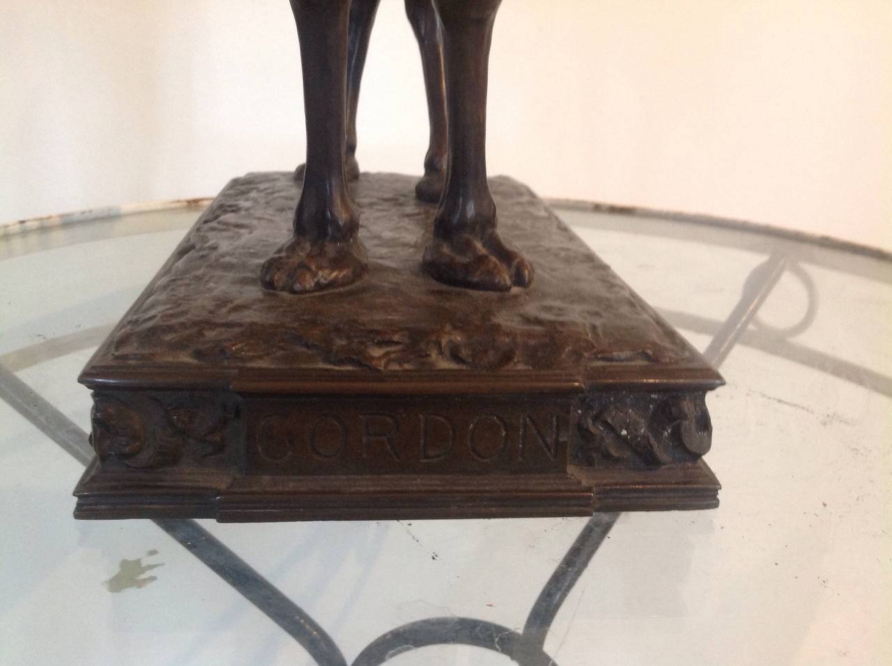 Late 19th Century Rare Bronze of General Gordon by Edward Onslow Ford dated 1890