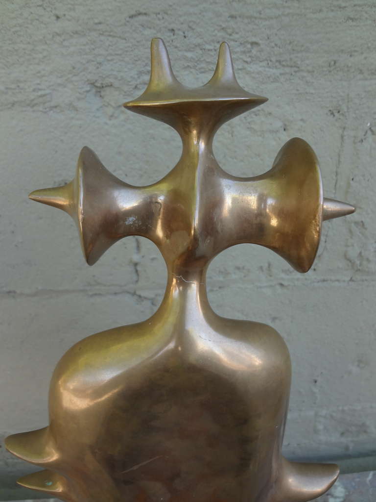 20th Century Bronze Sculpture by Victor Roman