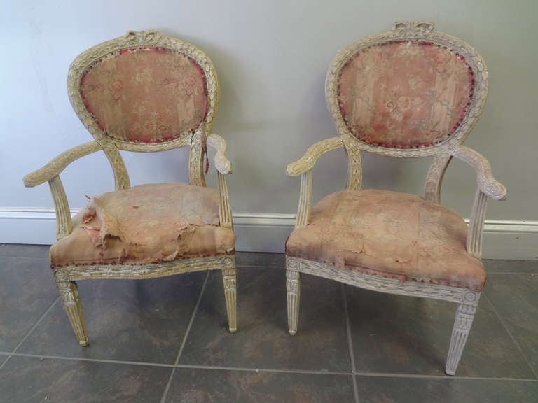 Suite Antique French Childrens Furniture 1