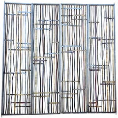 Outstanding Mixed Metal Silas Seandel Room  Divider