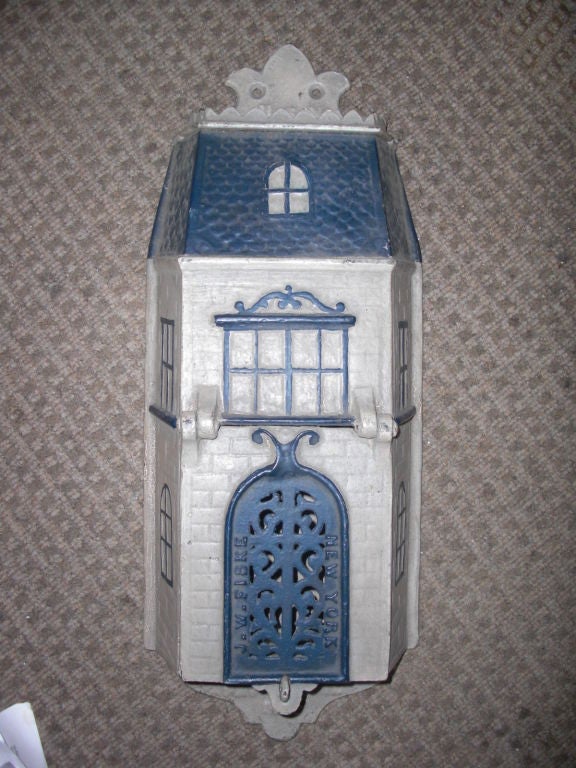 19th Century Cast Iron Mailbox by Fiske 5