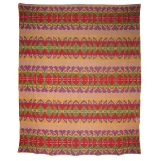 Indian Trade Blanket. at 1stDibs