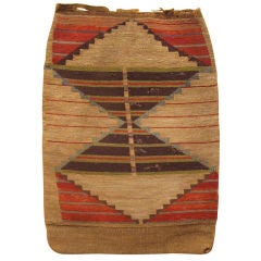 Antique Native American Cornhusk Bag.