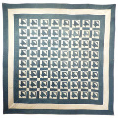 "Baskets" Antique Quilt. 11