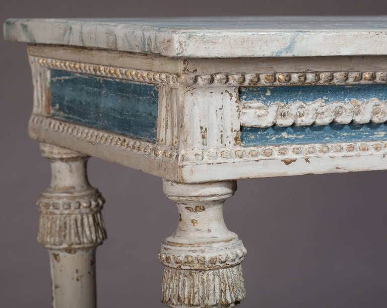 gustavian console table