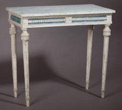 Swedish, Gustavian Period Console Table, in Wonderful Original Paint