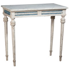 Swedish, Gustavian Period Console Table, in Wonderful Original Paint 1