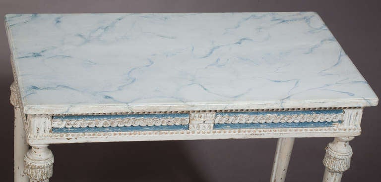 swedish console table
