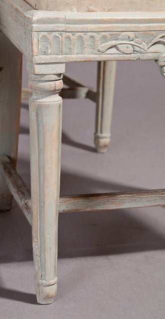 Wood Gustavian Dining Chairs