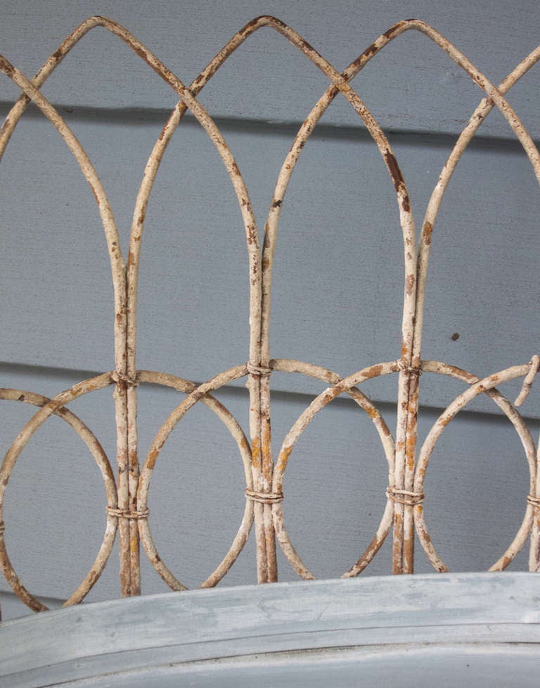 A Wrought Iron Plant Stand/ Jardiniere Victorian Period. 1