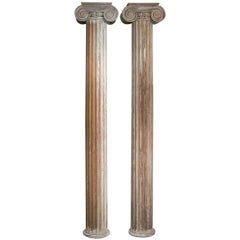 Reeded Columns with Ionic Capitals