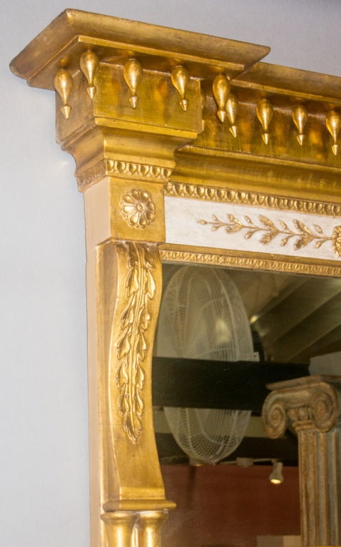 Federal Giltwood Constitution Mirror In Excellent Condition In New Preston, CT