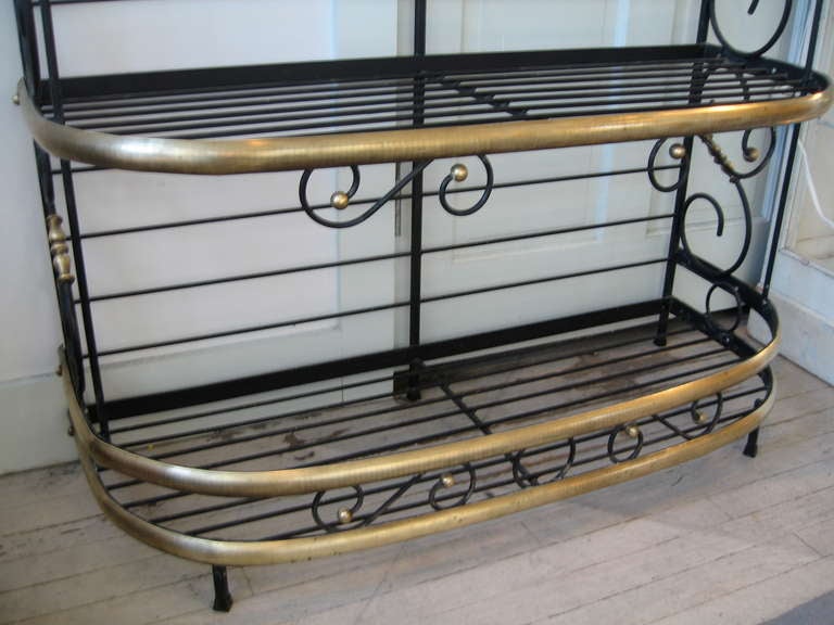 A French Bakers Rack Early 20th Century at 1stdibs