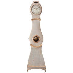 Swedish Rococo Period Tall Case Clock, circa 1760