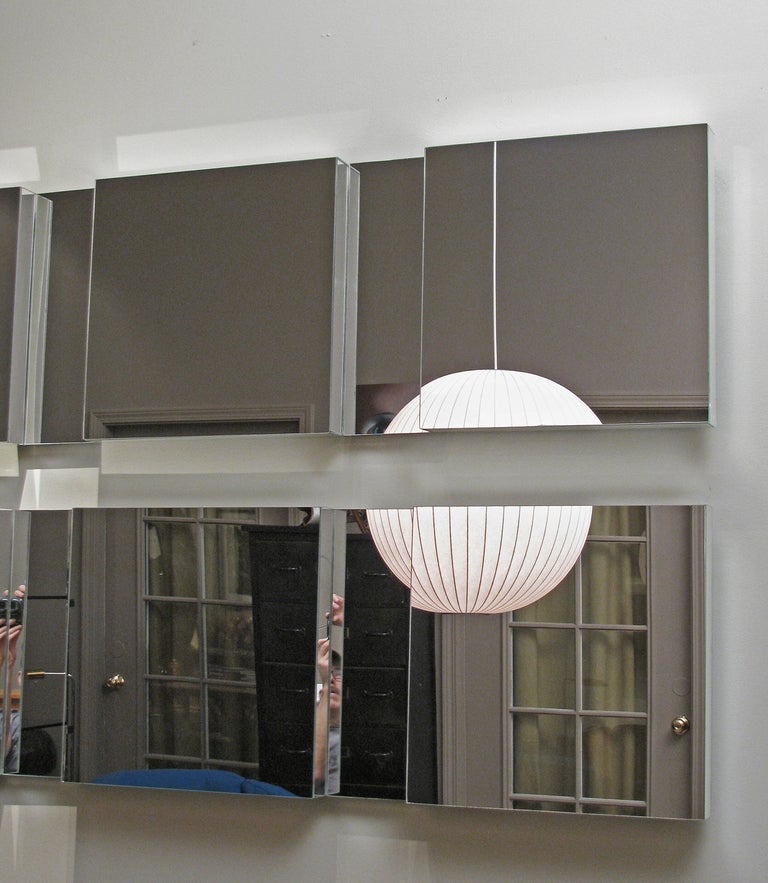 A Pair of Modernist Mirrors For Sale 1