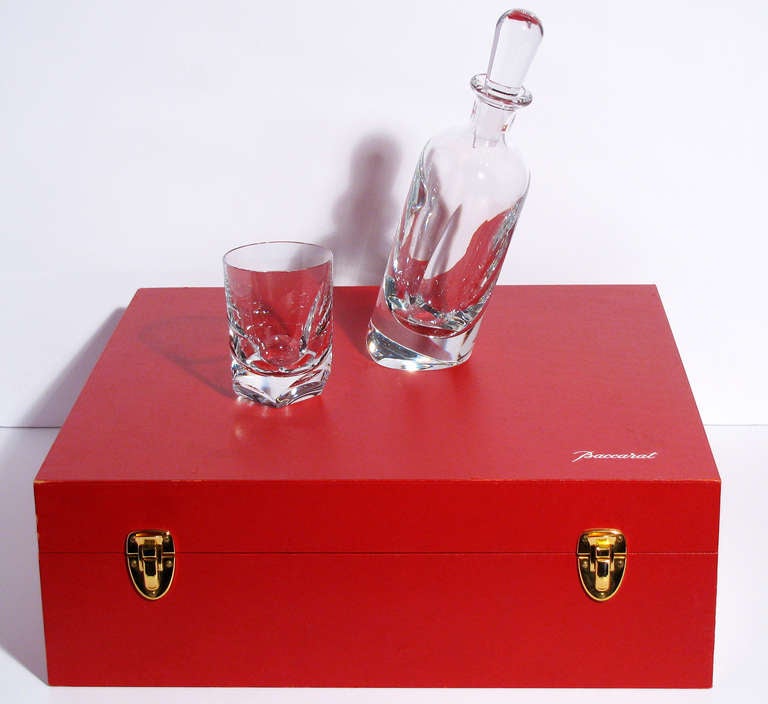 Limited Edition Baccarat Decanter Set by Thomas Bastide 2