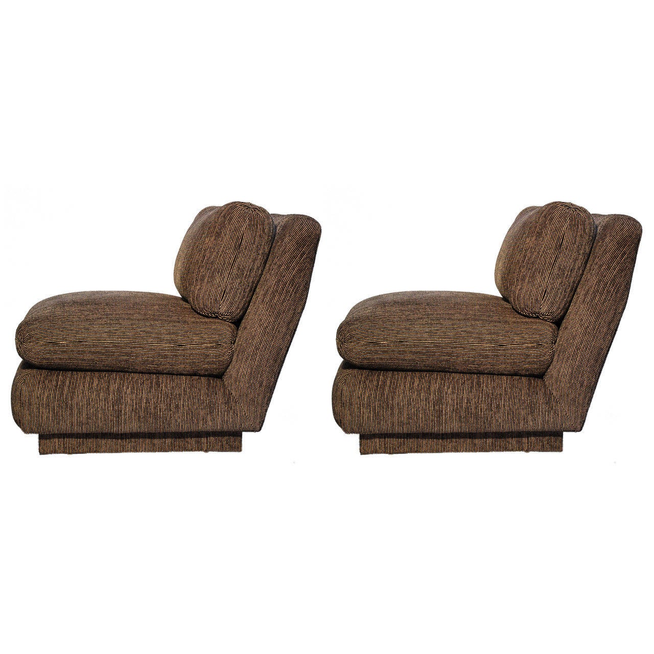 Pair of Lounge Chairs by Marge Carson at 1stdibs