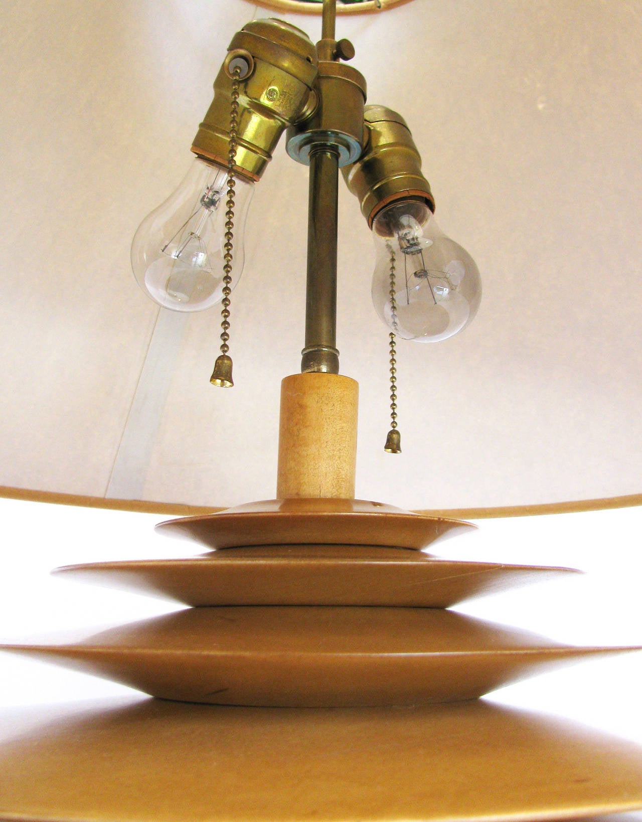 American Discus Table Lamp by Shepard Vineburg