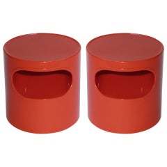 A Pair of Italian "Giano" Side Tables