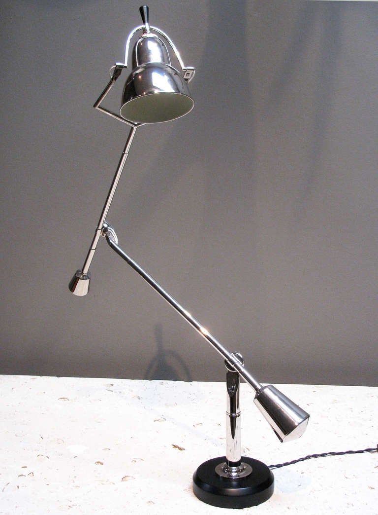 20th Century Edouard-Wilfred Buquet Table Lamp