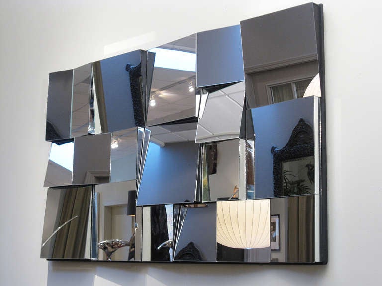 A Large "Slopes" Faceted Mirror by Neal Small