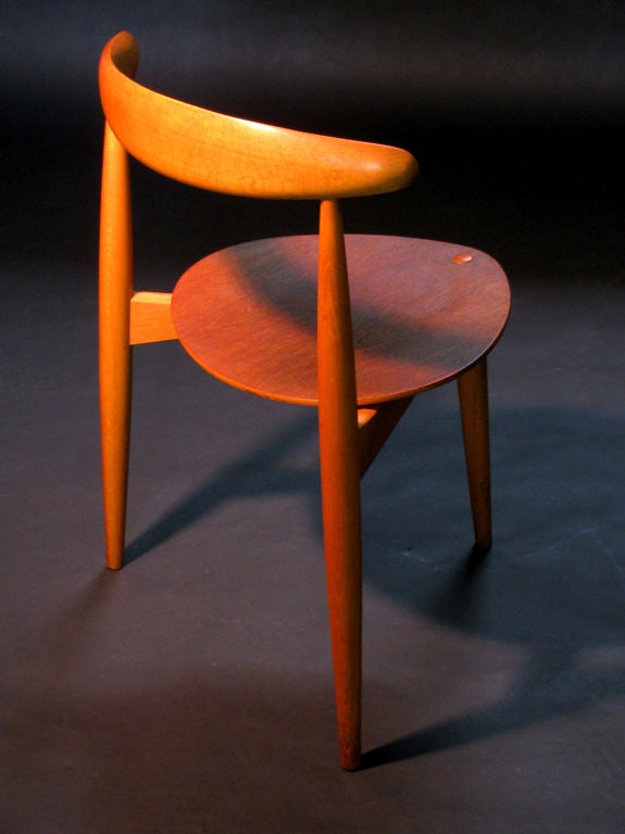 Mid-20th Century A Set of (6) Hans Wegner for Fritz Hansen 