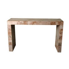 A Marble Console Table